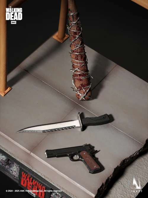 Queen Studios The Walking Dead Negan Smith Season 8 1/6 Actionfigur