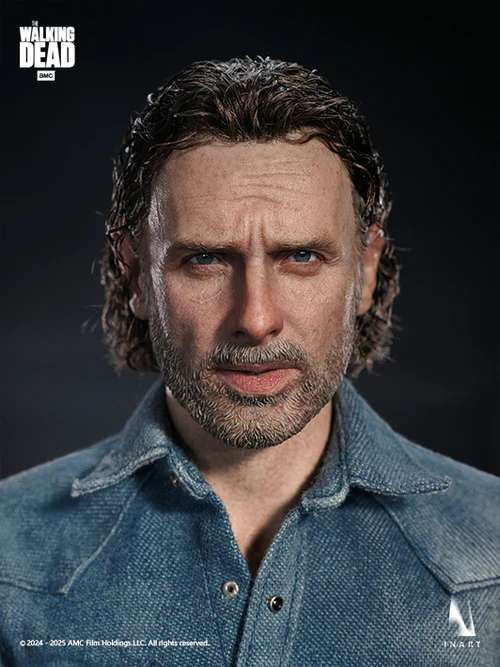 Queen Studios The Walking Dead Rick Grimes Season 8 1/6 Actionfigur