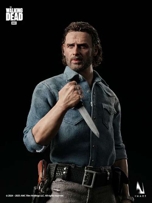 Queen Studios The Walking Dead Rick Grimes Season 8 1/6 Actionfigur