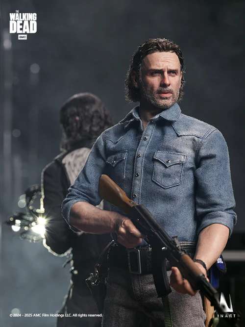 Queen Studios The Walking Dead Rick Grimes Season 8 1/6 Actionfigur