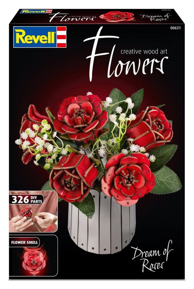Revell Revell Flowers Holzblumen Dream of Roses 22 cm