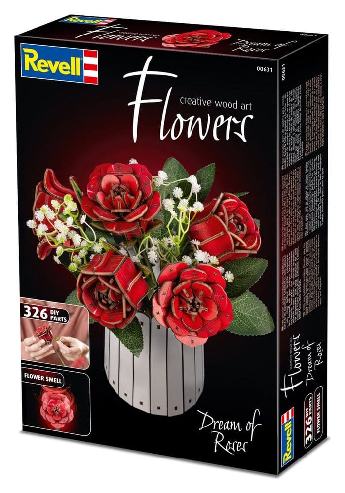 Revell Revell Flowers Holzblumen Dream of Roses 22 cm