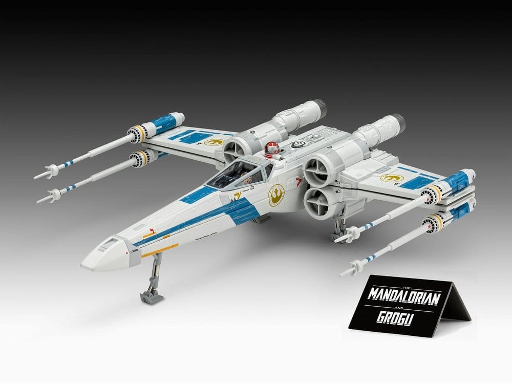 Revell Star Wars The Mandalorian and Grogu Revell Modellbausatz 1/57 New Republic X-Wing Fighter 22 cm