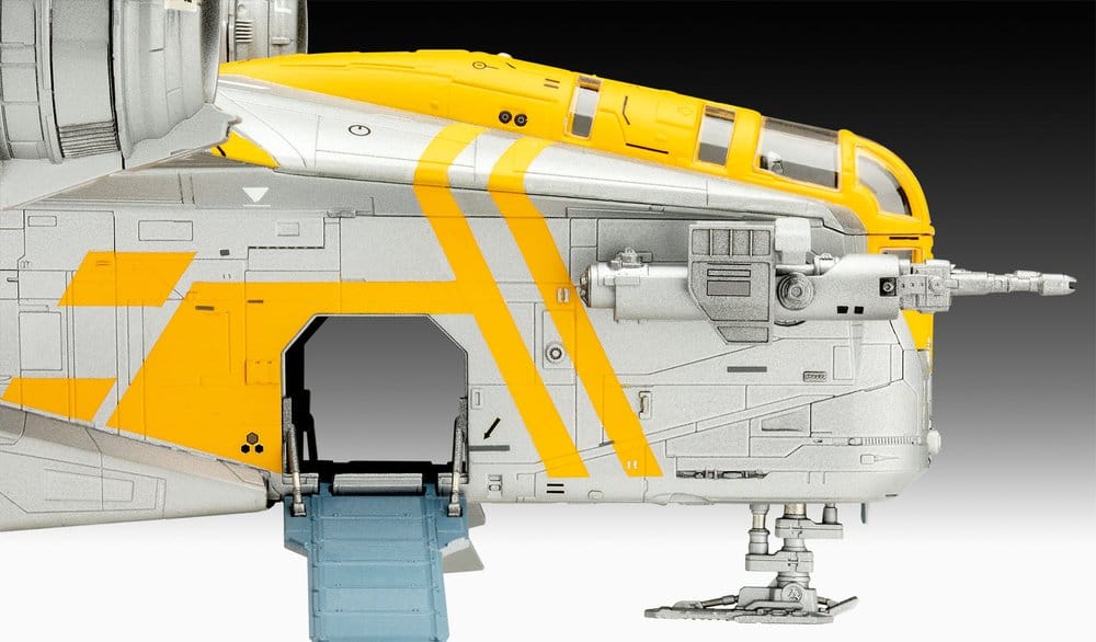 Revell Star Wars The Mandalorian and Grogu Revell Modellbausatz 1/72 Razor Crest 34 cm