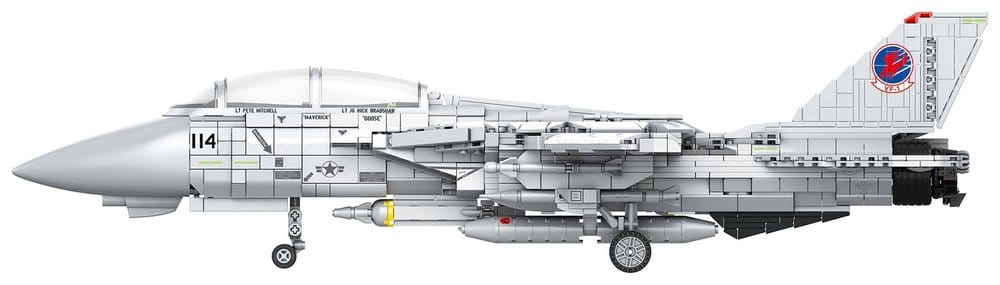 Revell Top Gun Maverick's F-14A Tomcat Brick System Klemmbaustein Set