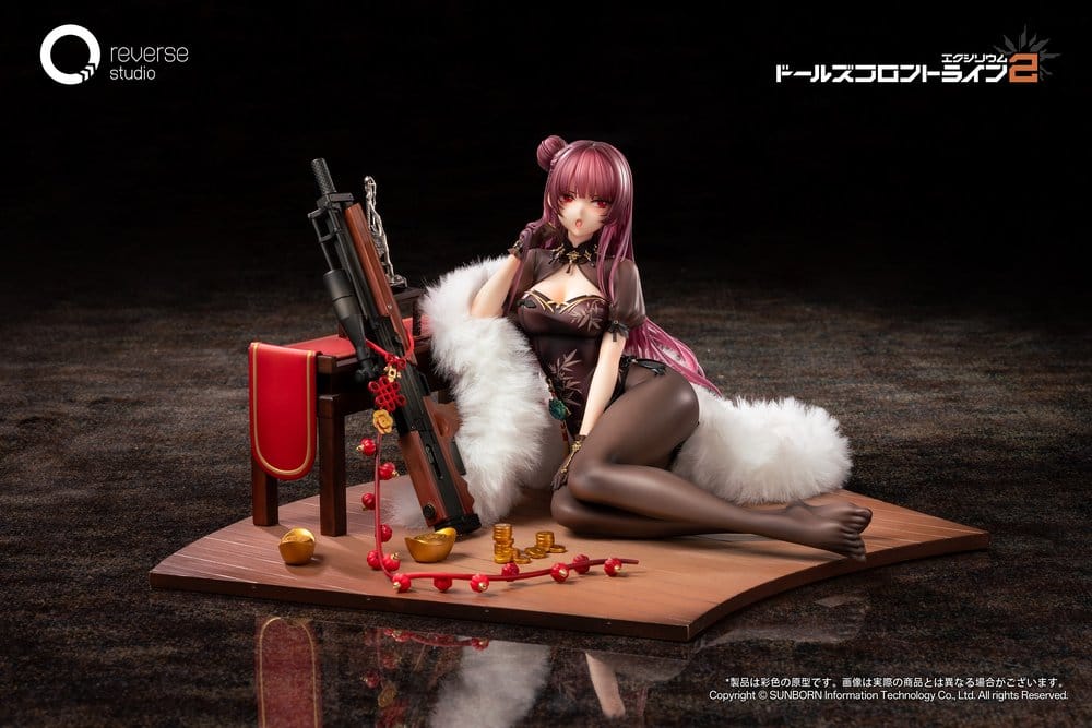 Reverse Studio Girls´ Frontline 2 Exilium Makiatto Embroidered Bamboo Blooming Shadows Ver. 1/6 Statue
