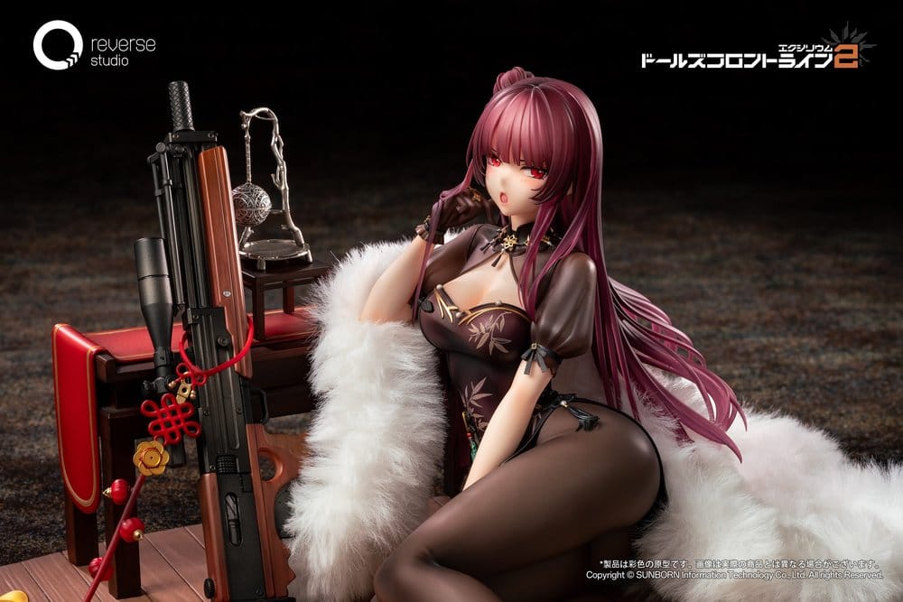 Reverse Studio Girls´ Frontline 2 Exilium Makiatto Embroidered Bamboo Blooming Shadows Ver. 1/6 Statue