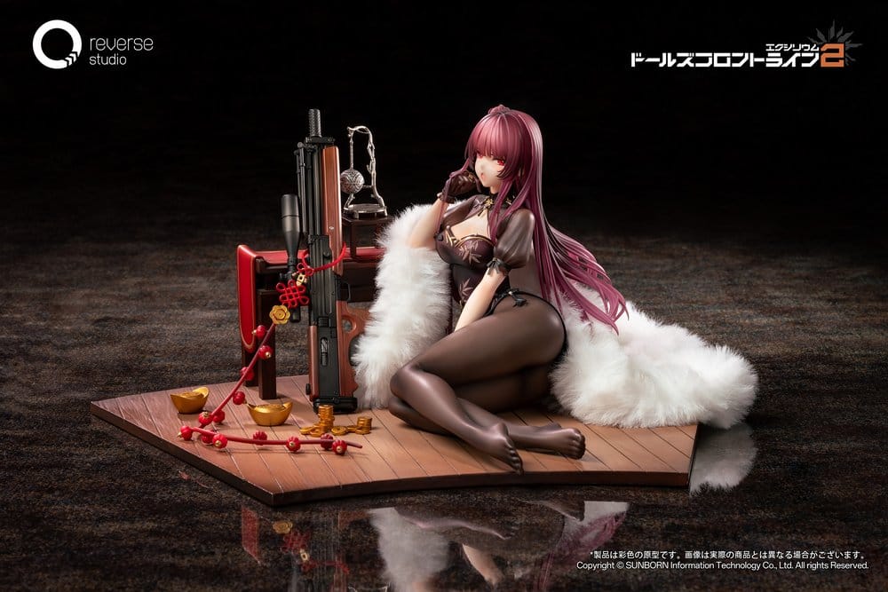 Reverse Studio Girls´ Frontline 2 Exilium Makiatto Embroidered Bamboo Blooming Shadows Ver. 1/6 Statue