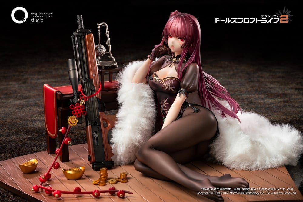 Reverse Studio Girls´ Frontline 2 Exilium Makiatto Embroidered Bamboo Blooming Shadows Ver. 1/6 Statue