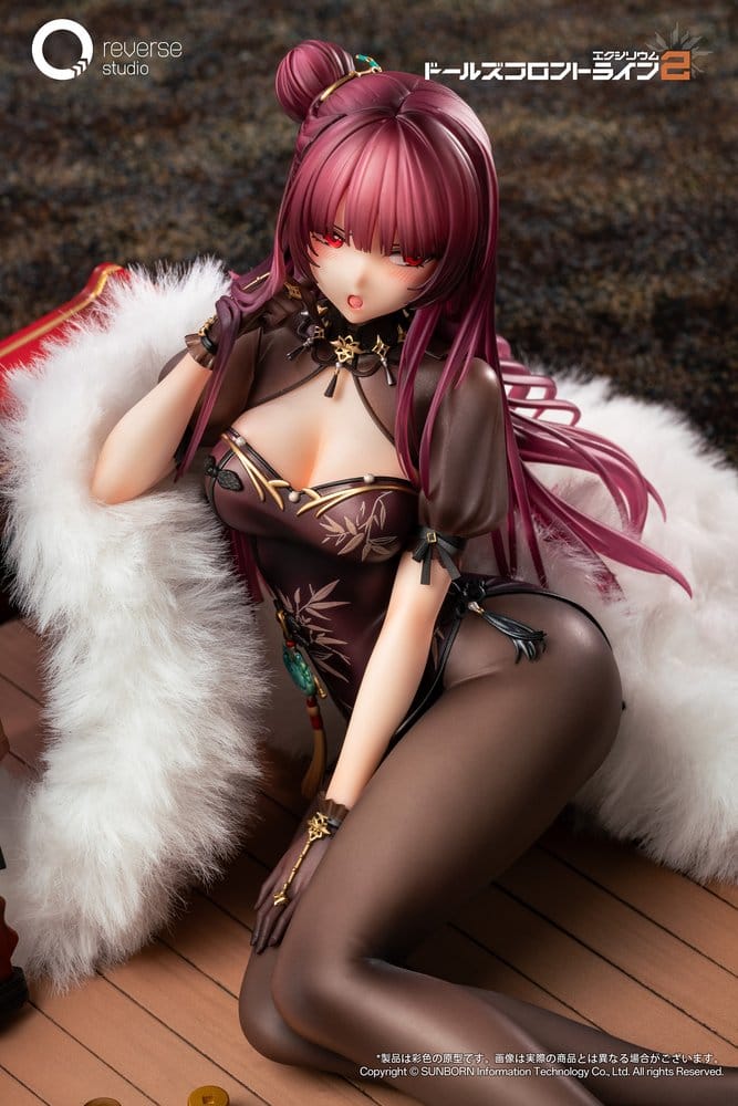 Reverse Studio Girls´ Frontline 2 Exilium Makiatto Embroidered Bamboo Blooming Shadows Ver. 1/6 Statue
