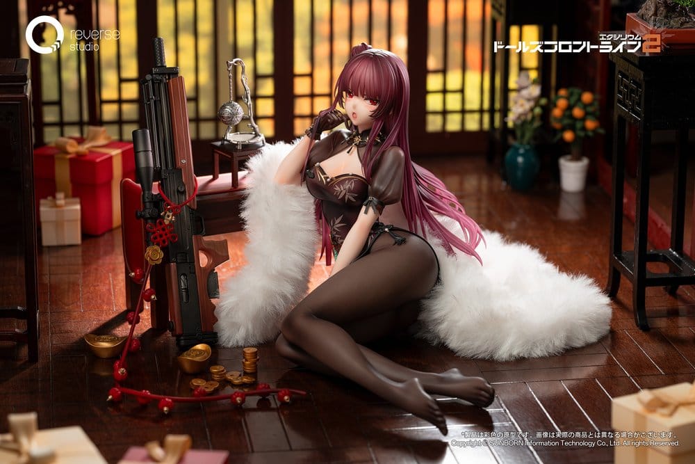 Reverse Studio Girls´ Frontline 2 Exilium Makiatto Embroidered Bamboo Blooming Shadows Ver. 1/6 Statue