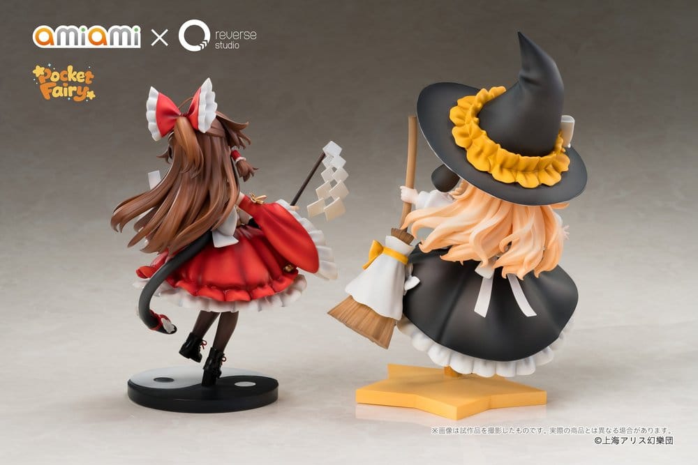 Reverse Studio Touhou Project Reverse Palm Spirit Reimu Hakurei & Marisa Kirisame 2er-Pack Figuren