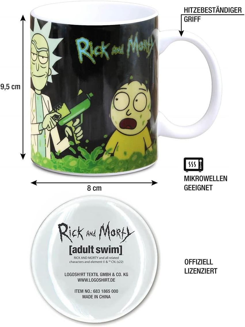 Rick and Morty The Acid Vat Tasse