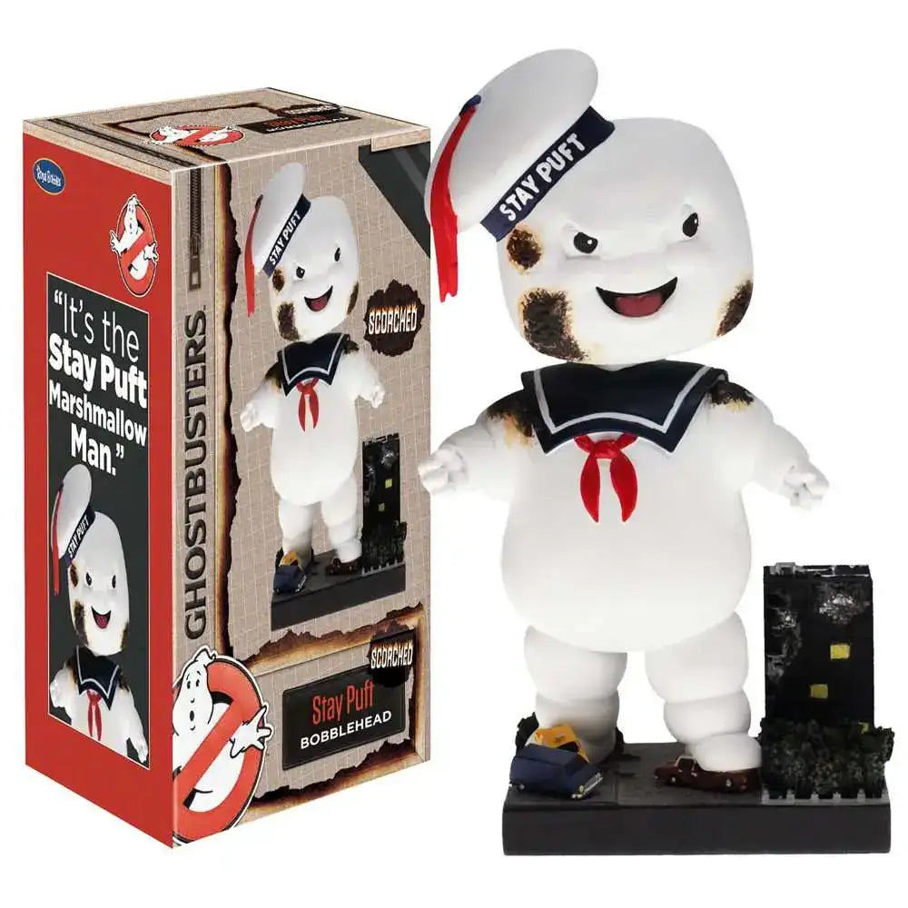 Royal Bobbles Ghostbusters Stay Puft Scorched Marshmallow Man Bobble Head / Wackelkopf-Figur