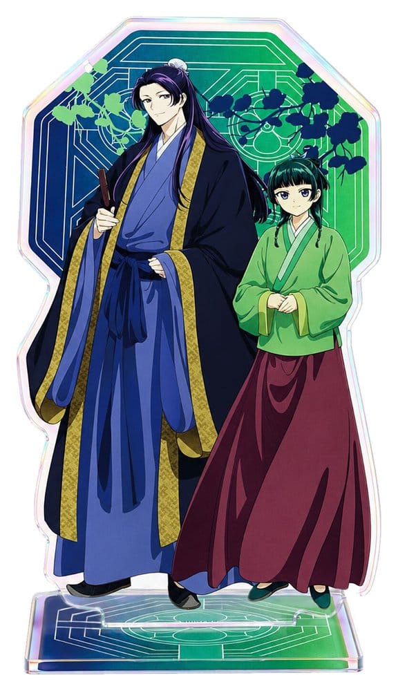 Sakami Merchandise Apothekerin Maomao & Jinshi Normal Clothes Holografischer Acryl-Aufsteller