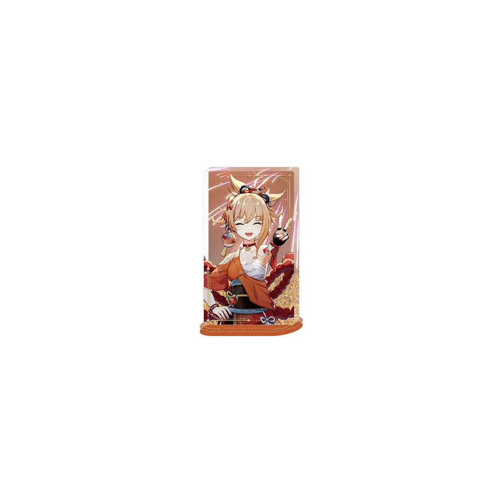 Sakami Merchandise Genshin Impact Yoimiya Acryl Ornament mit Glitzer