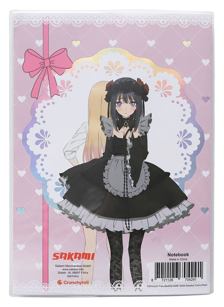 Sakami Merchandise My Dress-Up Darling Kariert Holographic DIN A5 Softcover-Notizbuch
