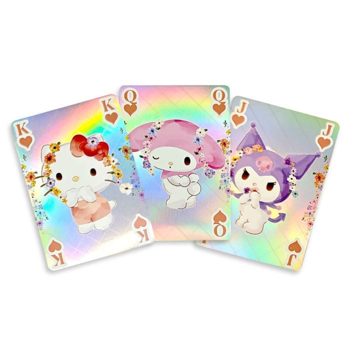 Sakami Merchandise Sanrio Hello Kitty & Friends Holographic Spielkarten