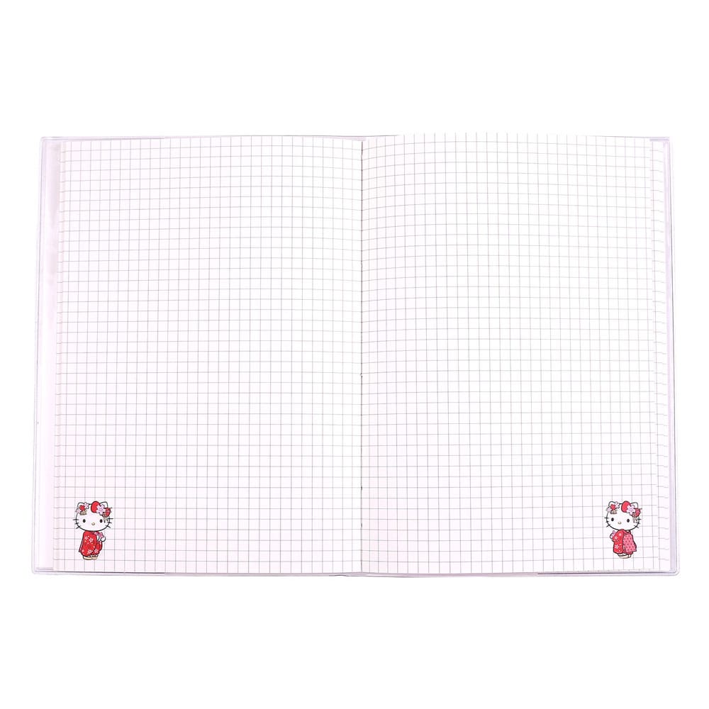 Sakami Merchandise Sanrio Hello Kitty Kimono Holographic Checkered Notizbuch
