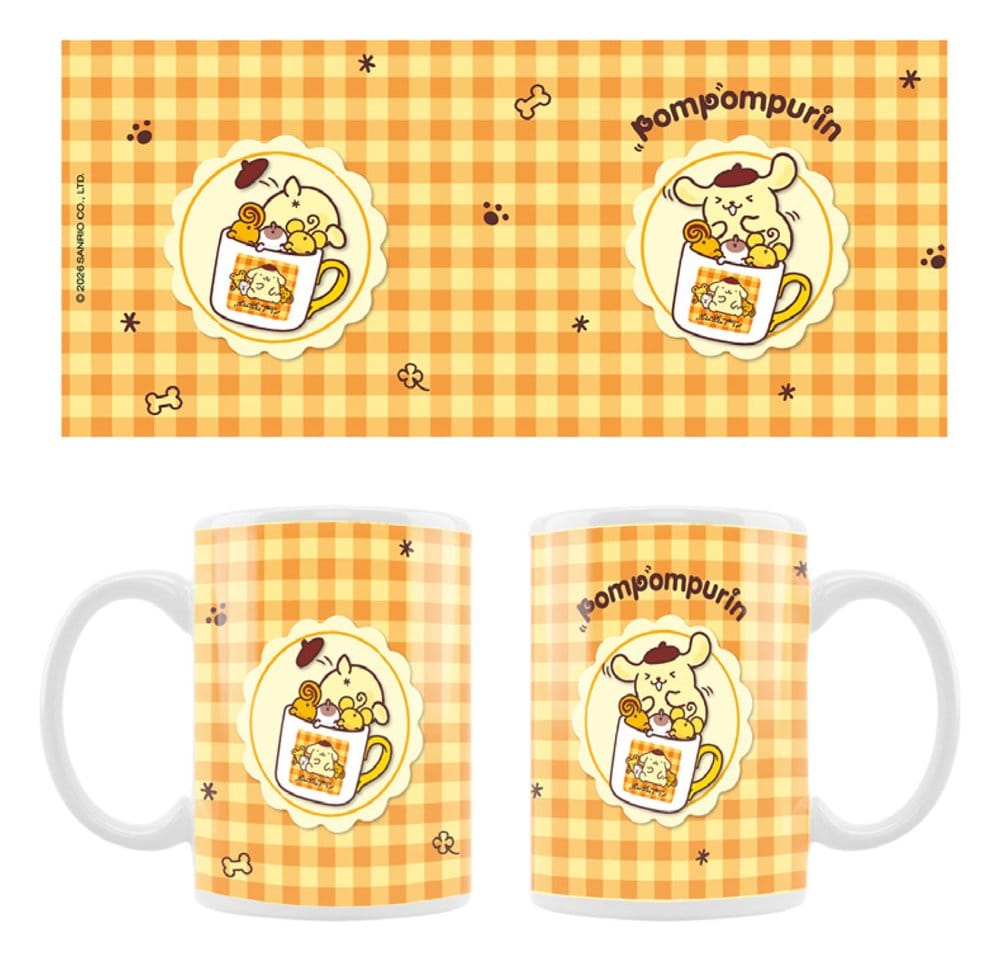 Sakami Merchandise Sanrio Pompompurin Purin Squishy Cute 03 Tasse
