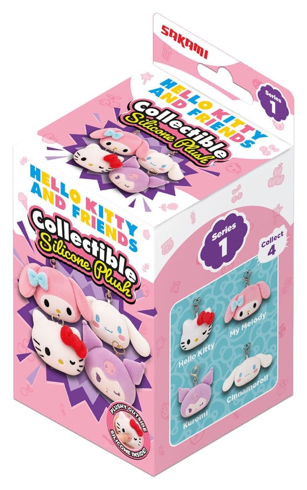 Sakami Merchandise Sanrio Silikon Plüschfigur blind Box Display (8)