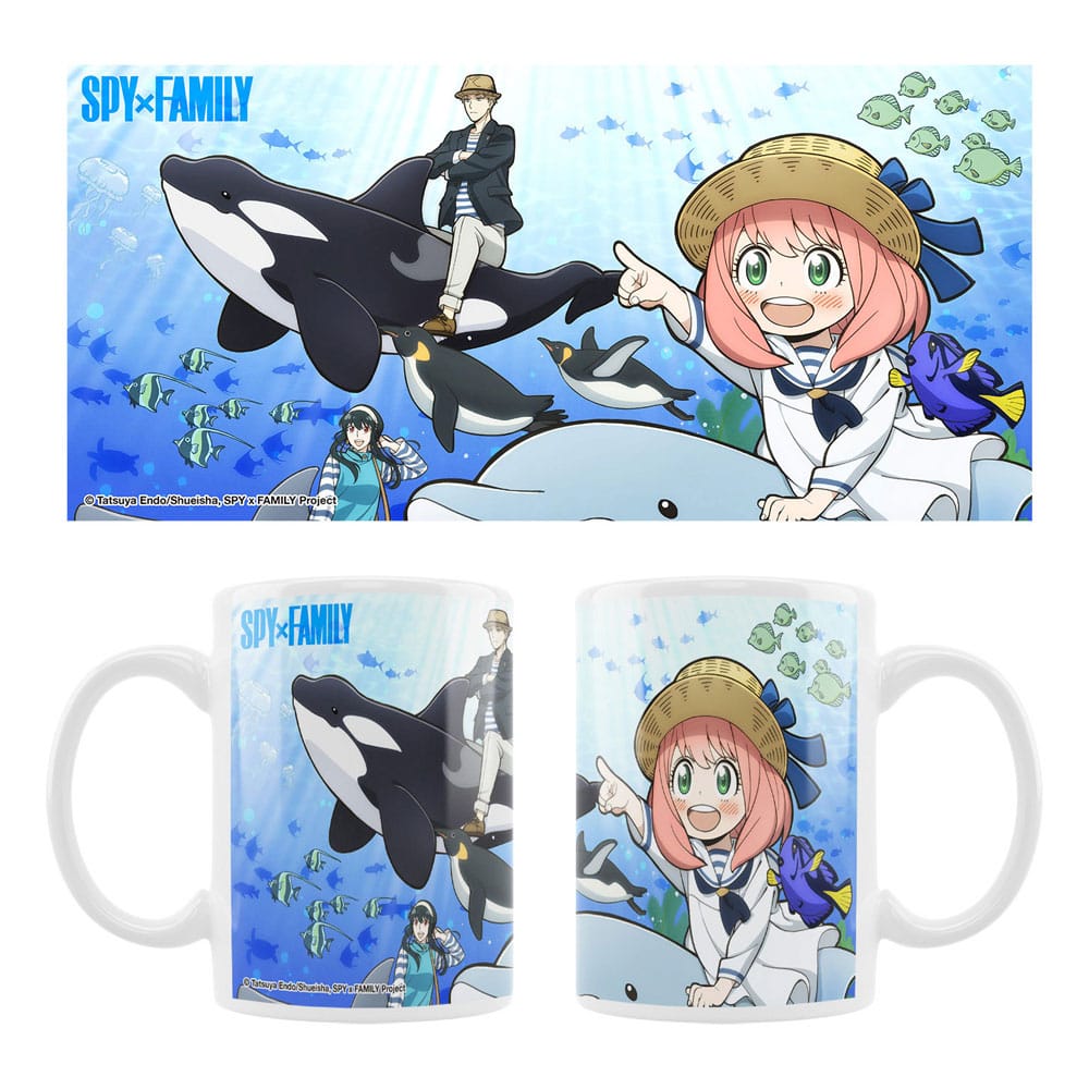 Sakami Merchandise Spy X Family Sea Animals Keramiktasse