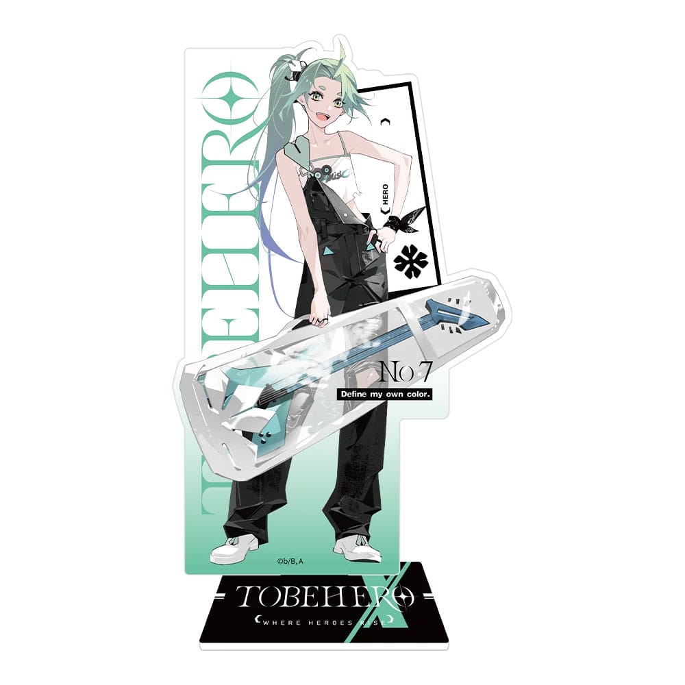 Sakami Merchandise To Be Hero X Hero Show Series Lucky Cyan Acryl-Aufsteller