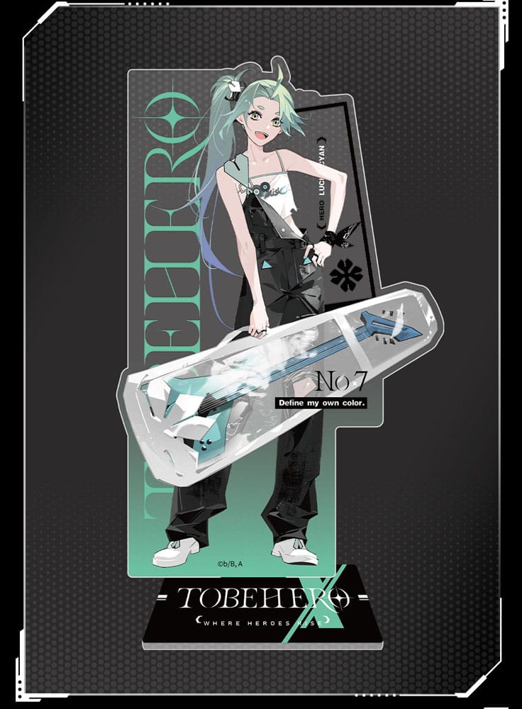 Sakami Merchandise To Be Hero X Hero Show Series Lucky Cyan Acryl-Aufsteller