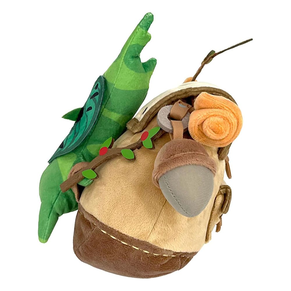 Sanei The Legend of Zelda Tears of the Kingdom ZP04 Korok with Backpack Brown Plüschfigur