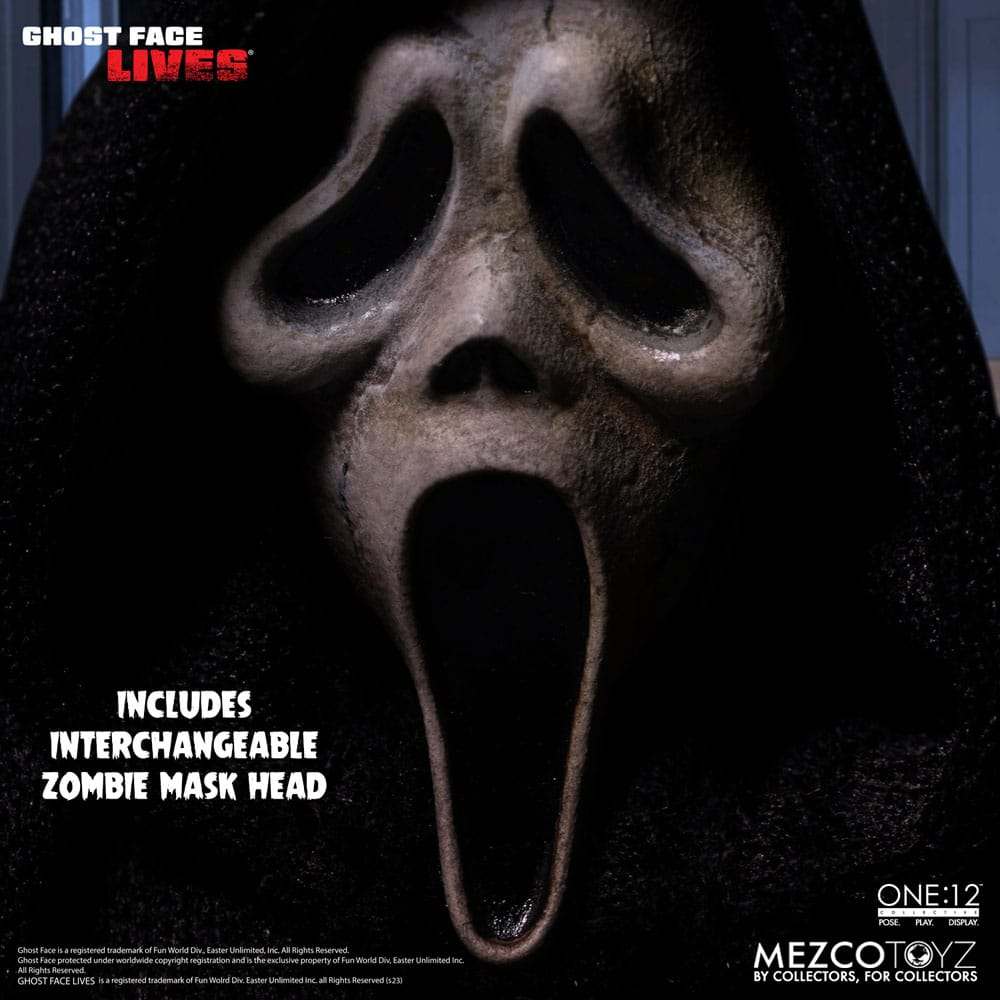 Scream - Ghost Face One:12 16 cm Actionfigur