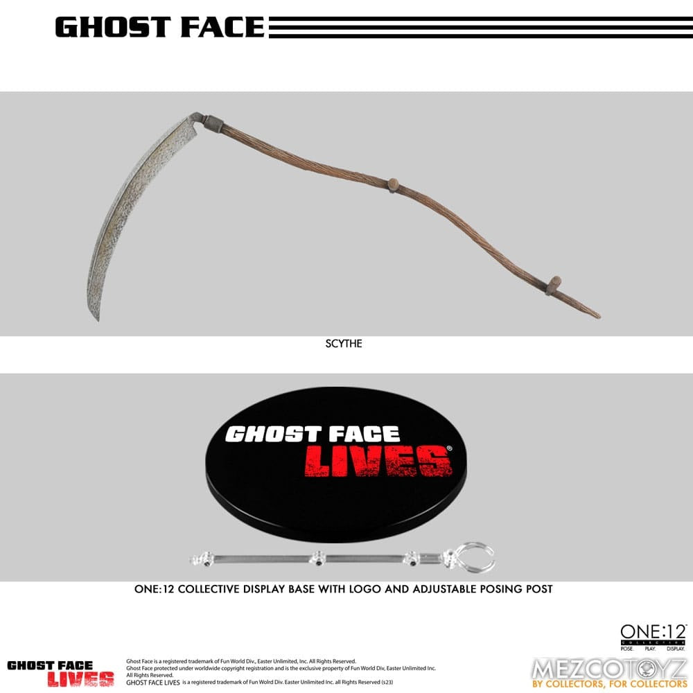 Scream - Ghost Face One:12 16 cm Actionfigur