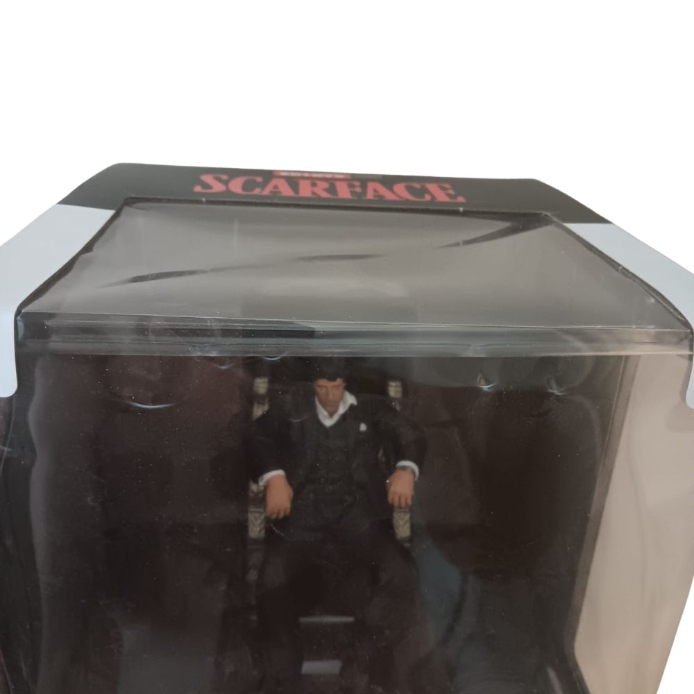 SD Toys Scarface Tony Montana Movie Icons PVC Statue - Beschädigte Verpackung