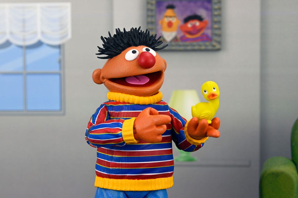 Sesamstraße - Ultimate Ernie 18 cm Actionfigur NECA