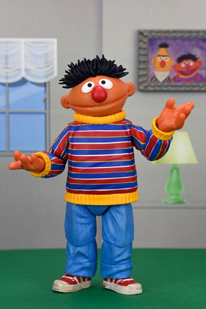 Sesamstraße - Ultimate Ernie 18 cm Actionfigur NECA