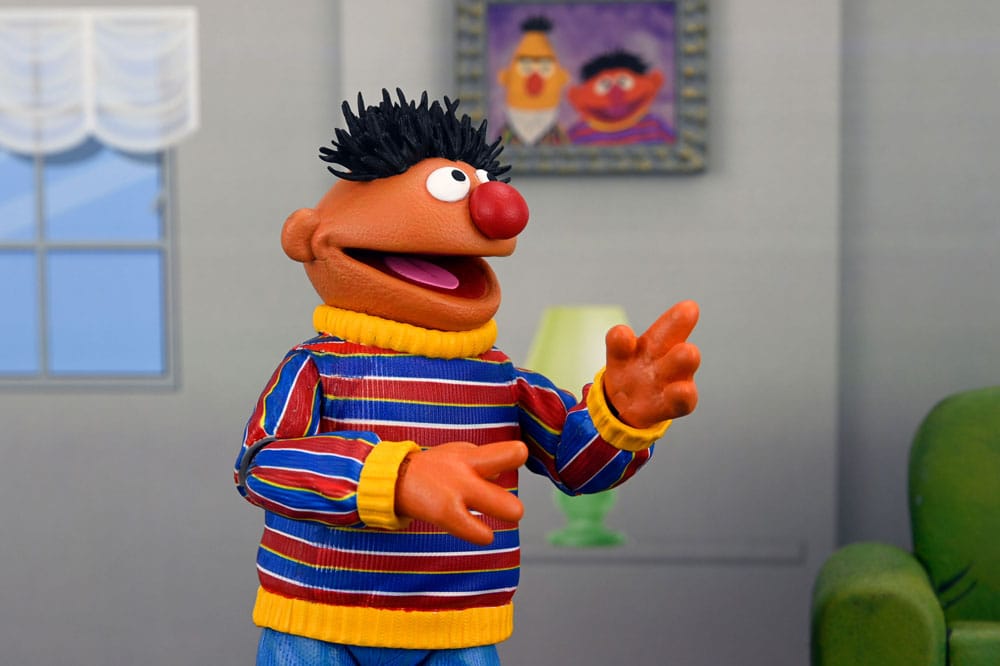 Sesamstraße - Ultimate Ernie 18 cm Actionfigur NECA