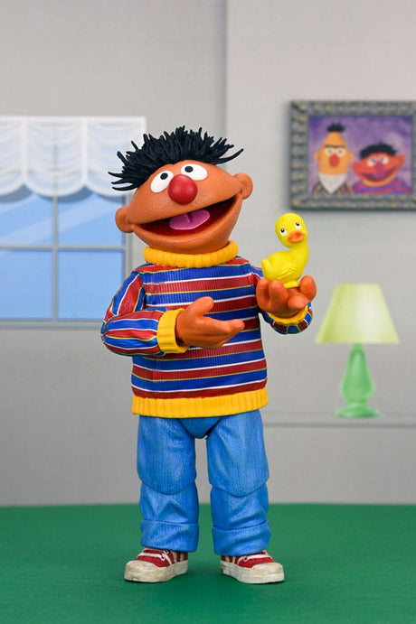 Sesamstraße - Ultimate Ernie 18 cm Actionfigur NECA