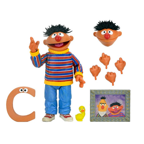 Sesamstraße - Ultimate Ernie 18 cm Actionfigur NECA