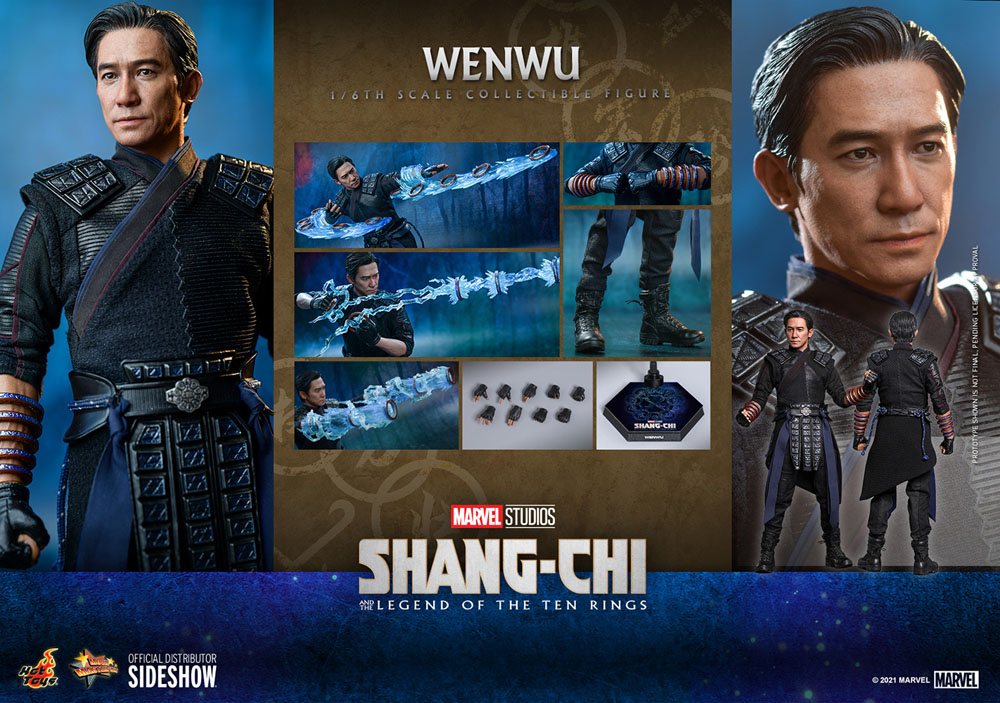 Shang-Chi and the Legend of the Ten Rings Movie Masterpiece Actionfigur 1/6 Wenwu 28 cm Hot Toys