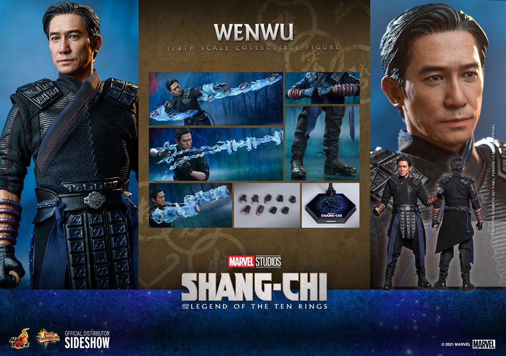 Shang-Chi and the Legend of the Ten Rings Movie Masterpiece Actionfigur 1/6 Wenwu 28 cm Hot Toys