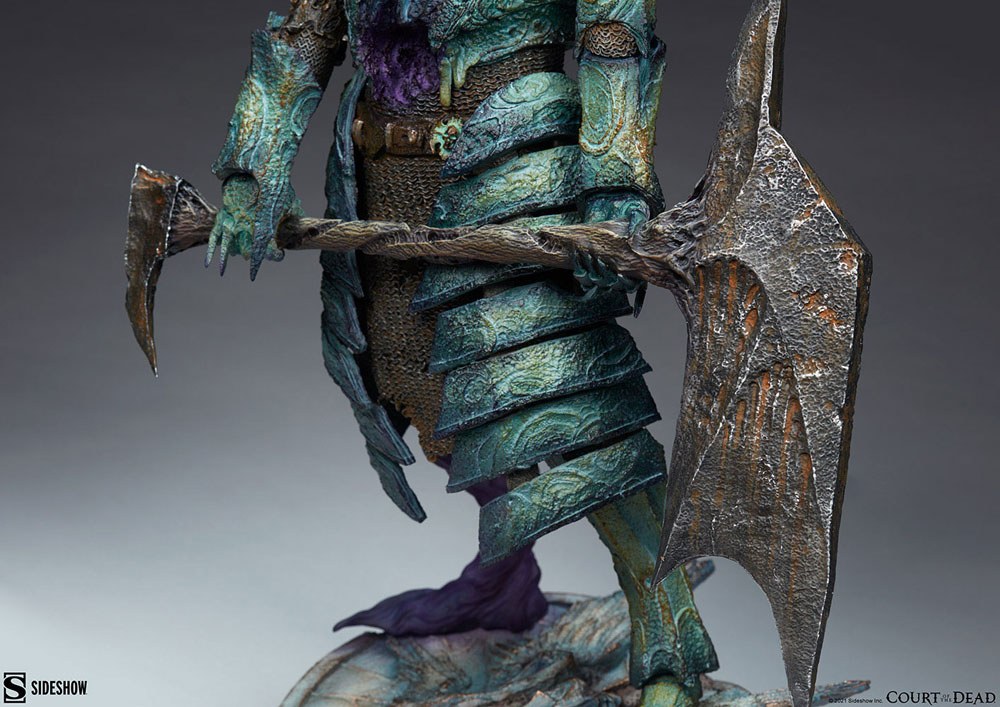 Sideshow Collectibles Court Of The Dead Oathbreaker Strÿfe Fallen Mortis Knight Premium Format Statue