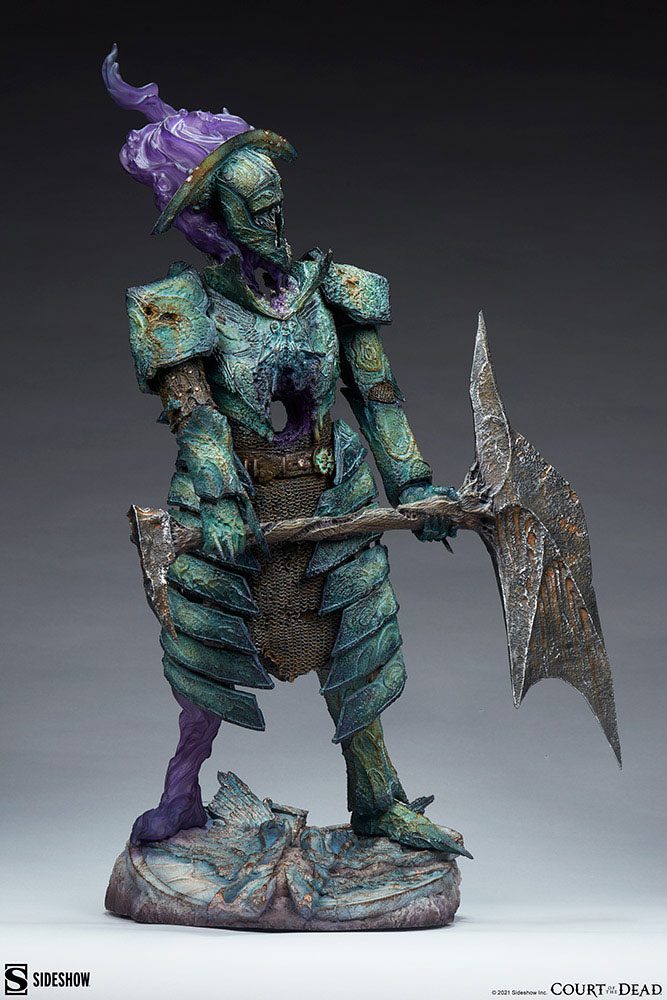 Sideshow Collectibles Court Of The Dead Oathbreaker Strÿfe Fallen Mortis Knight Premium Format Statue