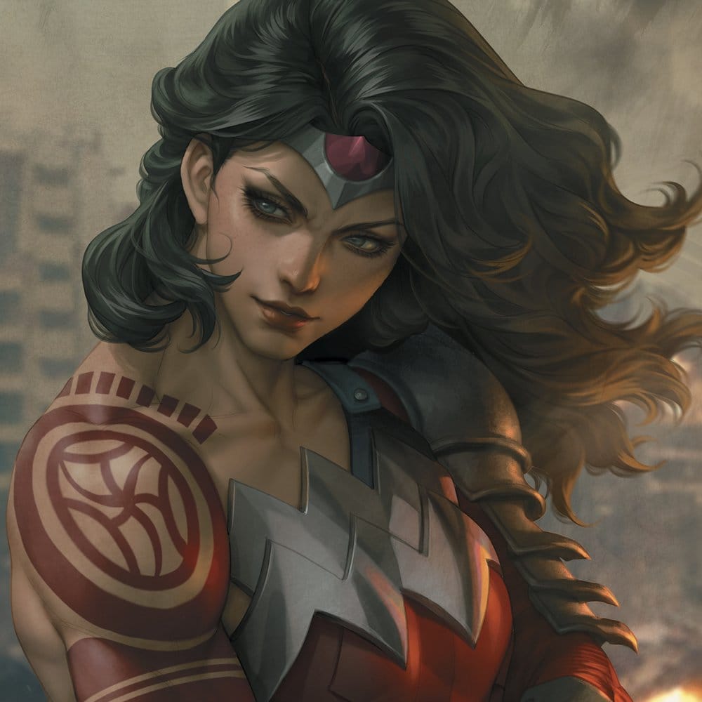 Sideshow Collectibles DC Comics Absolute Wonder Woman Kunstdruck Ungerahmt