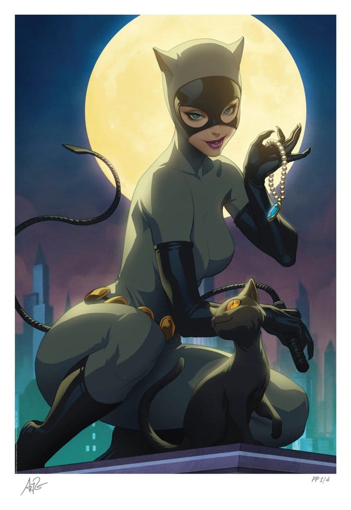 Sideshow Collectibles DC Comics Catwoman: Batman The Animated Series Kunstdruck