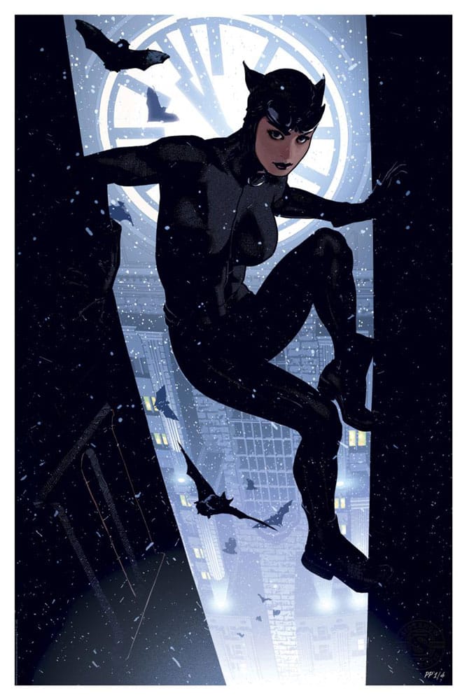 Sideshow Collectibles DC Comics Catwoman Kunstdruck