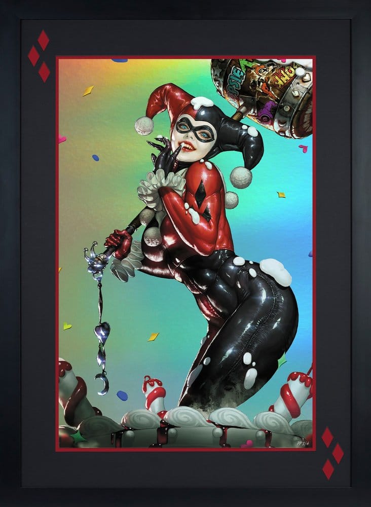 Sideshow Collectibles DC Comics Harley Quinn Exclusive Edition Kunstdruck
