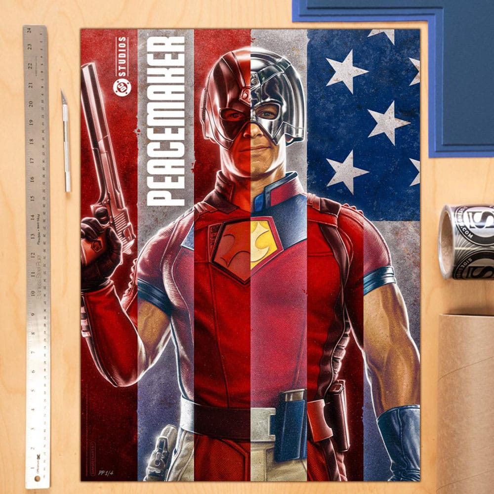 Sideshow Collectibles DC Comics Peacemaker Kunstdruck
