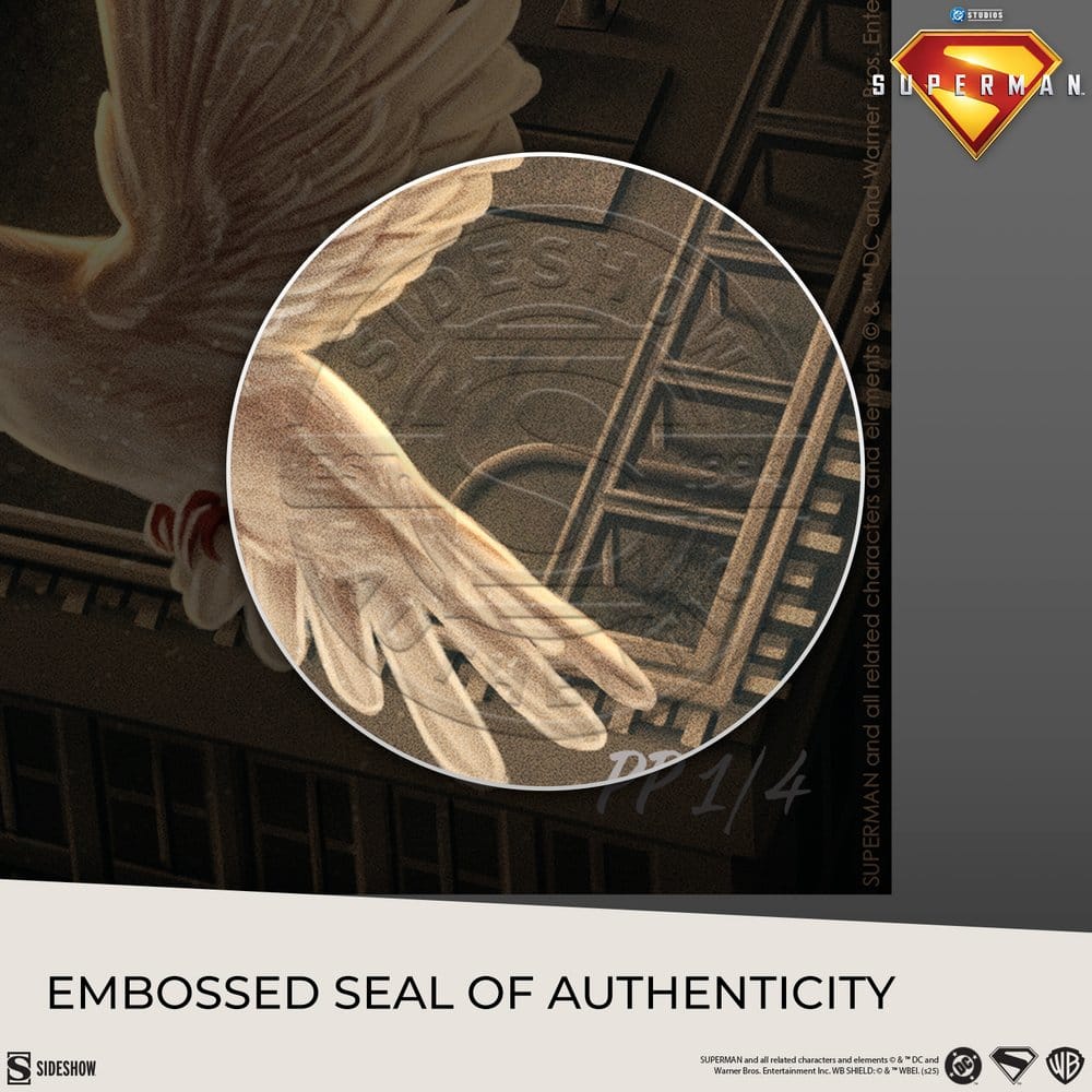 Sideshow Collectibles DC Comics Superman: A Symbol Of Hope Superman Ungerahmt Kunstdruck