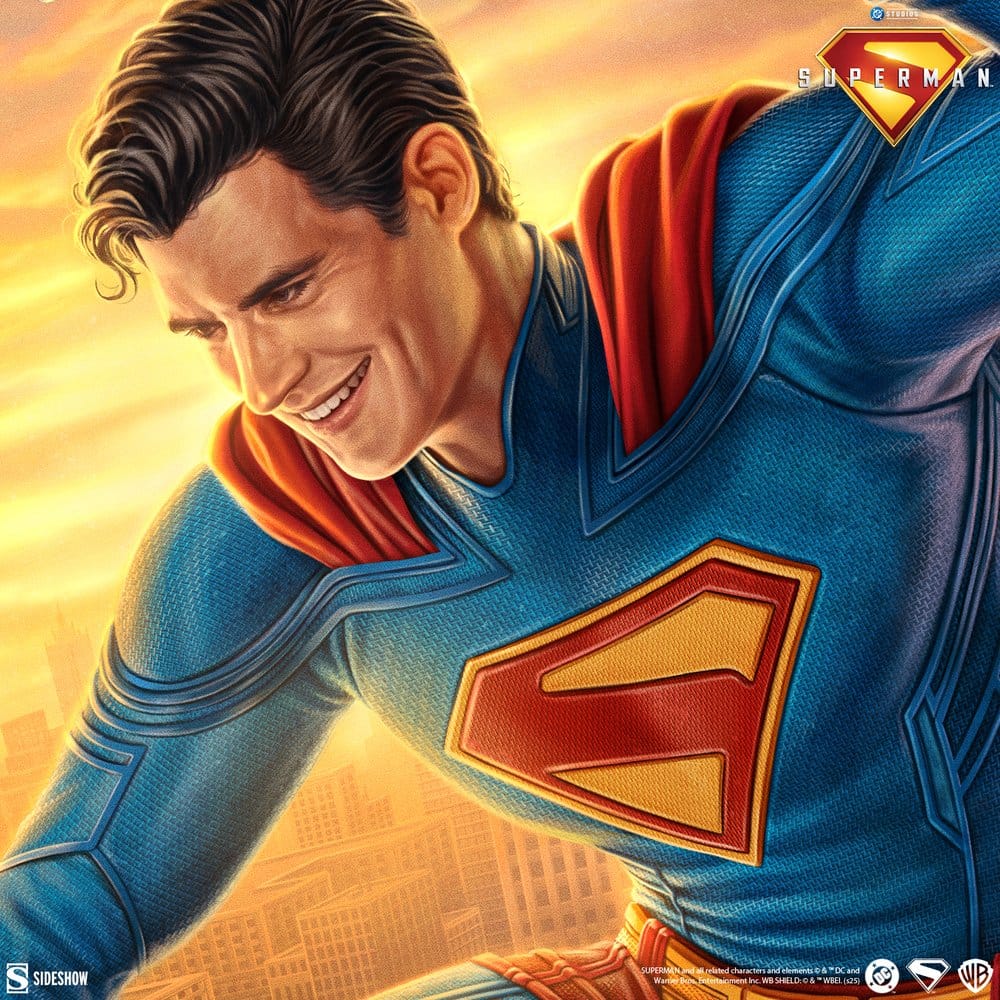 Sideshow Collectibles DC Comics Superman: A Symbol Of Hope Superman Ungerahmt Kunstdruck