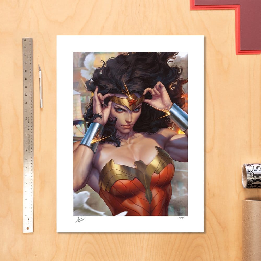 Sideshow Collectibles DC Comics Wonder Woman #1 (2023) Ungerahmt Kunstdruck