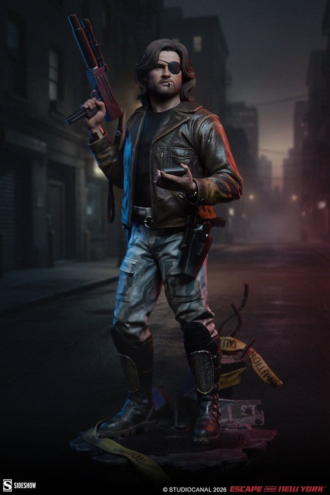 Sideshow Collectibles Die Klapperschlange Snake Plissken Premium Format Statue